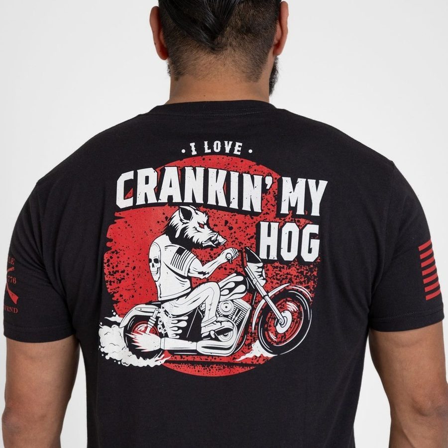 Grunt Style Tshirt - Cranking My Hog T-Shirt - Black 