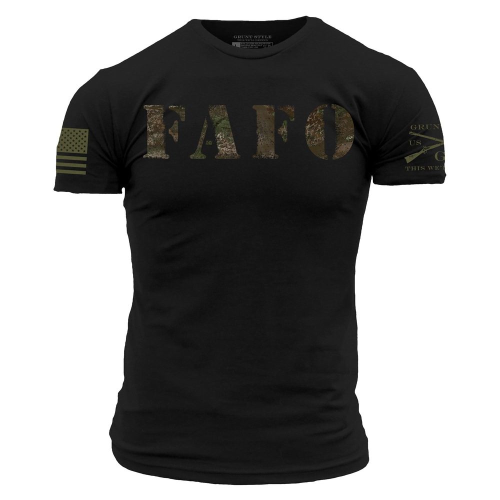 Grunt Style Tshirt - FAFO T-Shirt - Realtree Riverbend® 