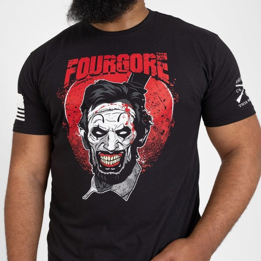 Grunt Style Tshirt - Four Gore T-Shirt - Black 