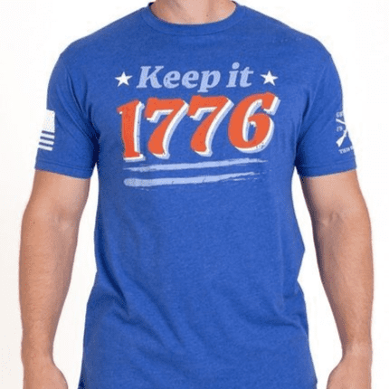 Grunt Style Tshirt - Keep It 1776 - Royal 