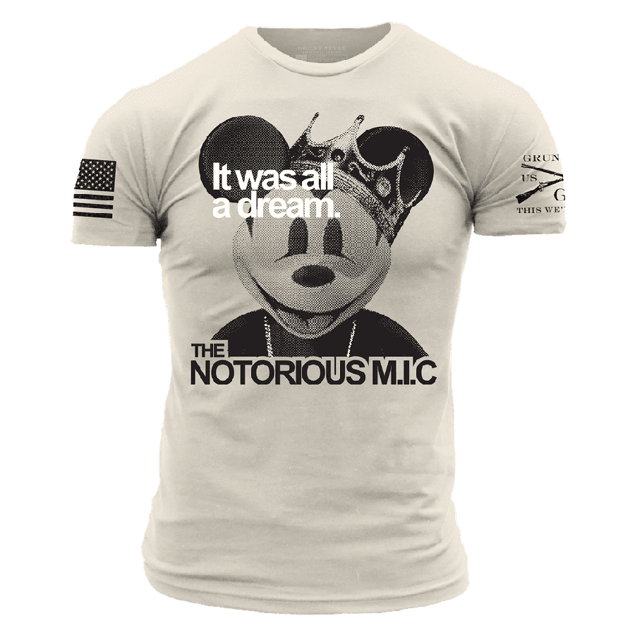 Grunt Style Tshirt - Notorious M.I.C. T-Shirt - Sand 