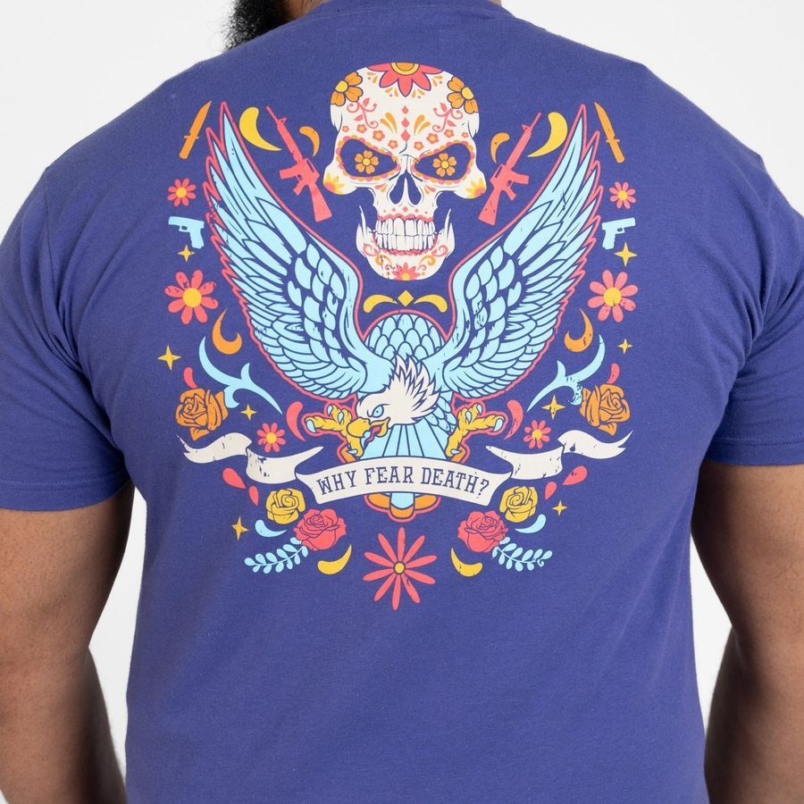 Grunt Style Tshirt - Why Fear Death T-Shirt - Future Dusk 