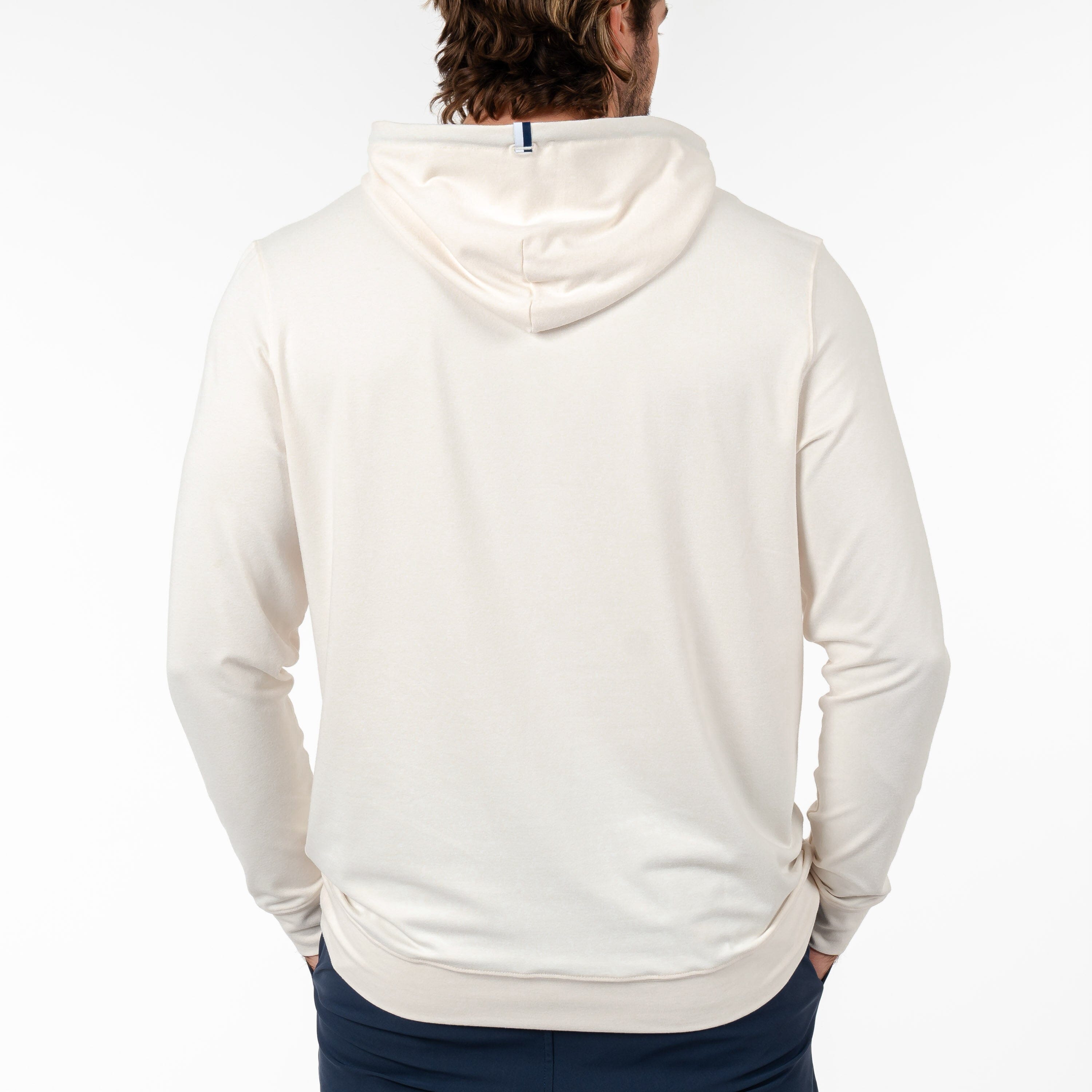 Rhoback Hoodie - Hesi Performance Hoodie | Heather - Ivory/Parchment White