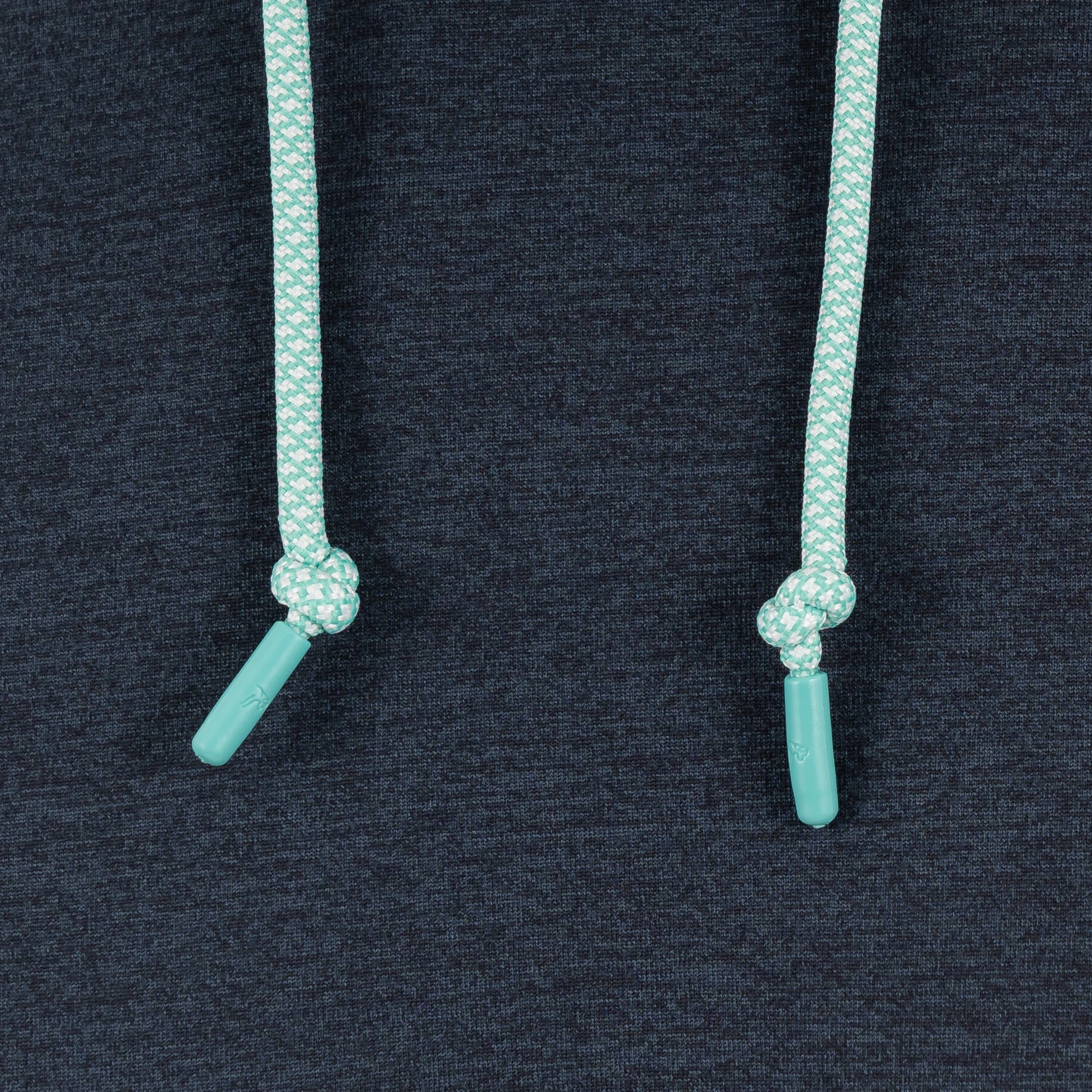 Rhoback Hoodie - Hesi Performance Hoodie | Heather - Postgame Grey/Midnight Black